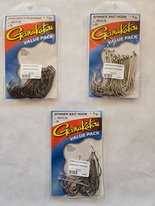 Pack of Gamakatsu Hooks